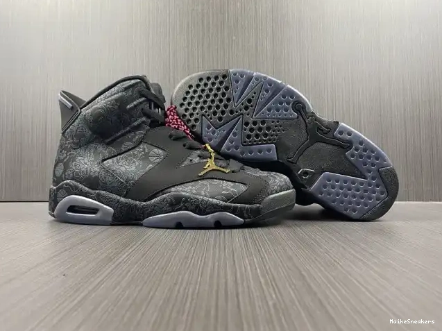 MaikeSneakers SD DB9818-001 6 (W) Triple Retro Jordan Black 0608